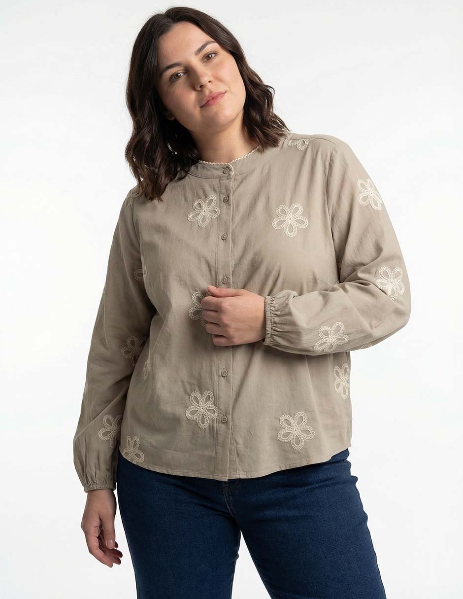 Blusa manga larga para mujer Blusa manga larga para mujer