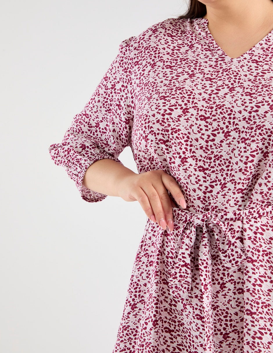Vestido 3/4 casual para mujer 4