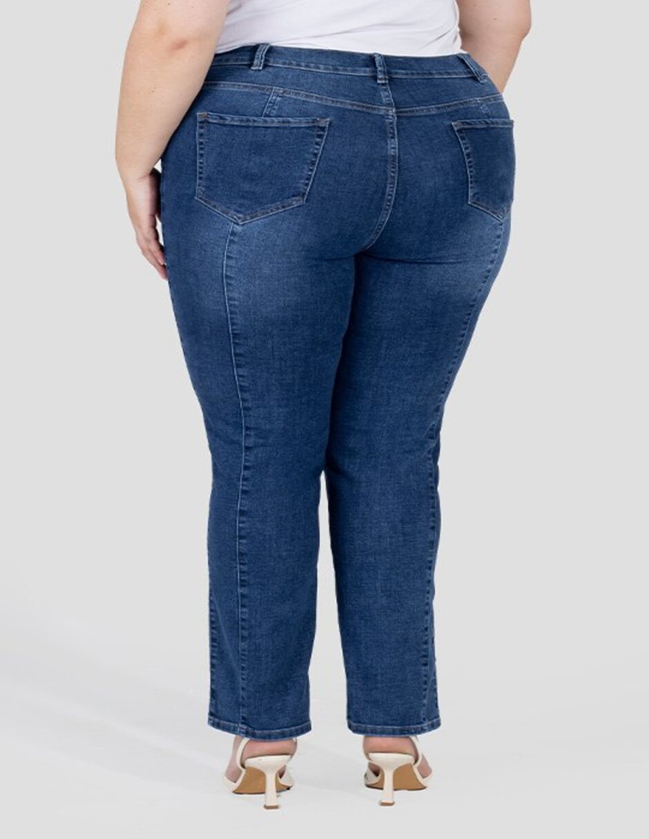 Jeans skinny cintura alta para mujer 3